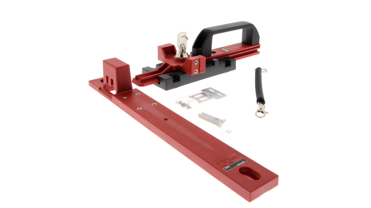 Omron D4SL-NSK10-LK, tasto di scorrimento IP67 per Serie D4SL, in plastica leggera, senza leva interna, previene intrappolamenti.