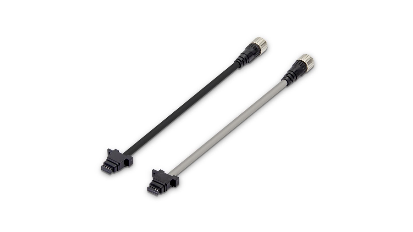 Barriera fotoelettrica Omron F39-JGR2W, colore nero, cavo a cascata per sensore di sicurezza, compatibile con F3SG-R.