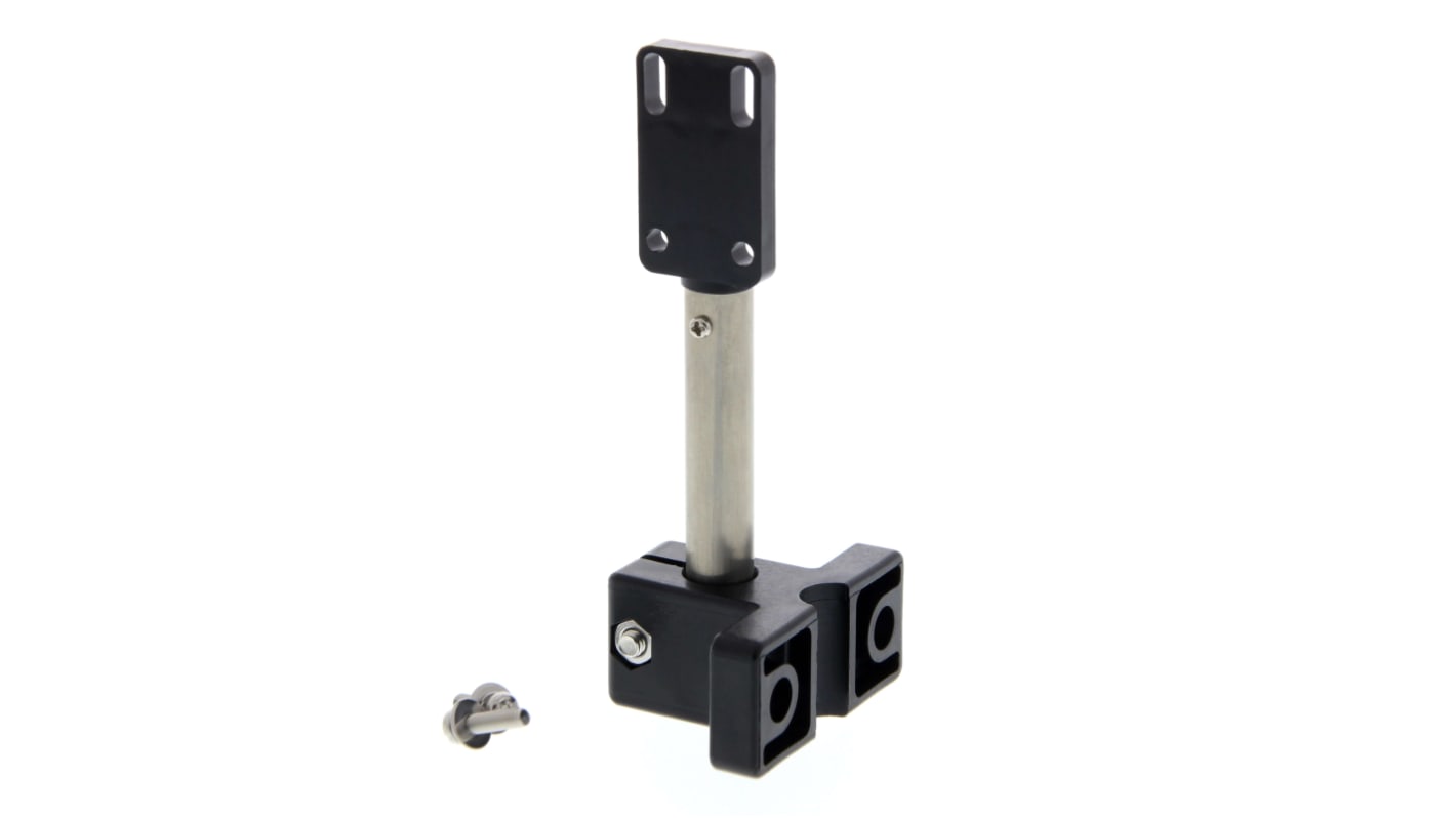 Montante alto Omron E39-L150, 100 mm, per sensore E3Z. Struttura compatta e resistente, ideale per applicazioni industriali.