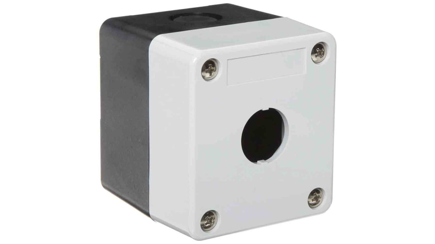 Contenitore stazione di controllo Omron A22Z-B101 per serie A22 in policarbonato resistente. Ideale per gamma A22. Qualità e affidabilità.