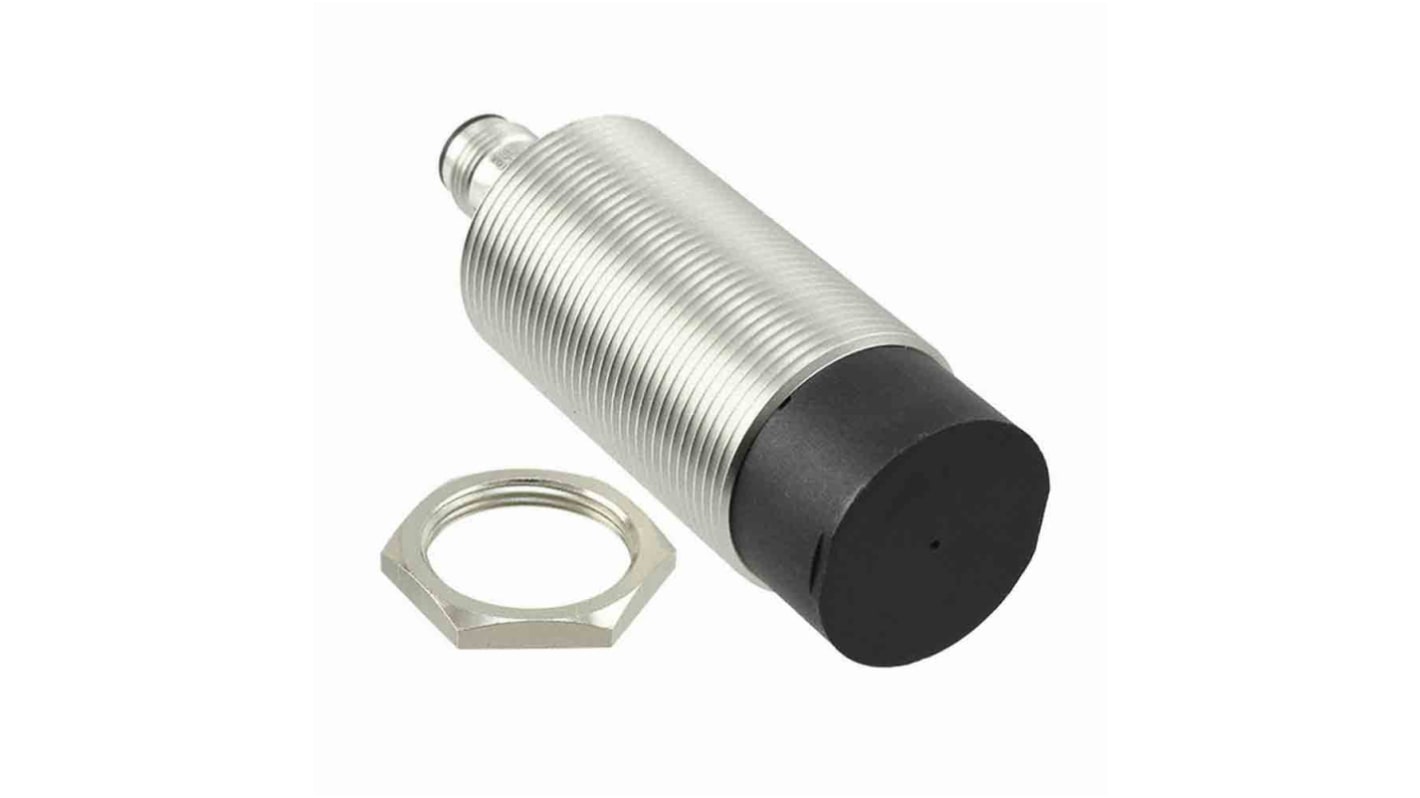 Sensore di prossimità cilindrico Omron E2B-M30KN20-M1-B1, tecnologia induttiva, filettatura M30, gamma di rilevamento 20 mm, connettore M12.