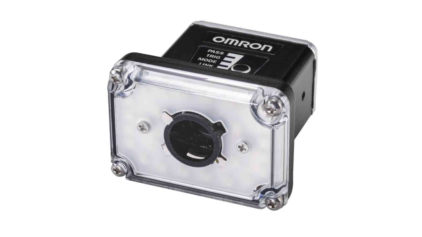Omron F430-F000M12M-RWA, sensore di visione monocromatico 1,2 MP, messa a fuoco automatica, IP65/IP67.