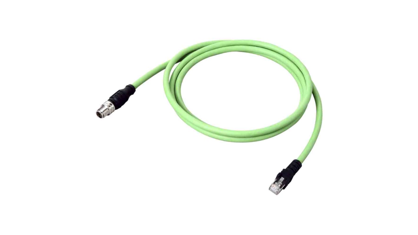 Cavo Ethernet Omron FHV-VNB 10M, lungo 10 metri, progettato per resistere alle piegature.