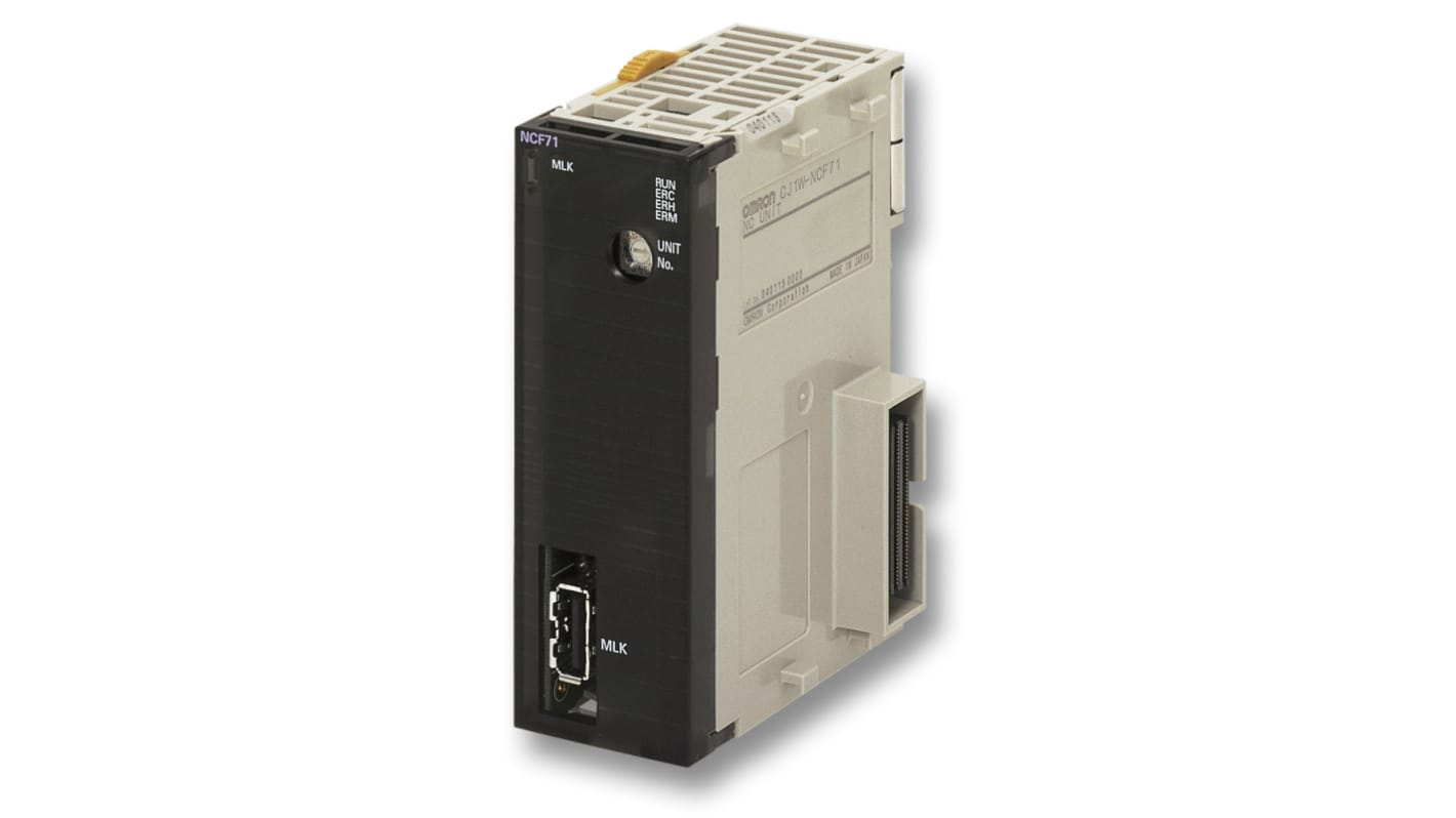 Omron CJ1W-NC271, unità interfaccia per controllo multiasse, supporta fino a 16 assi e programmazione in Ladder.