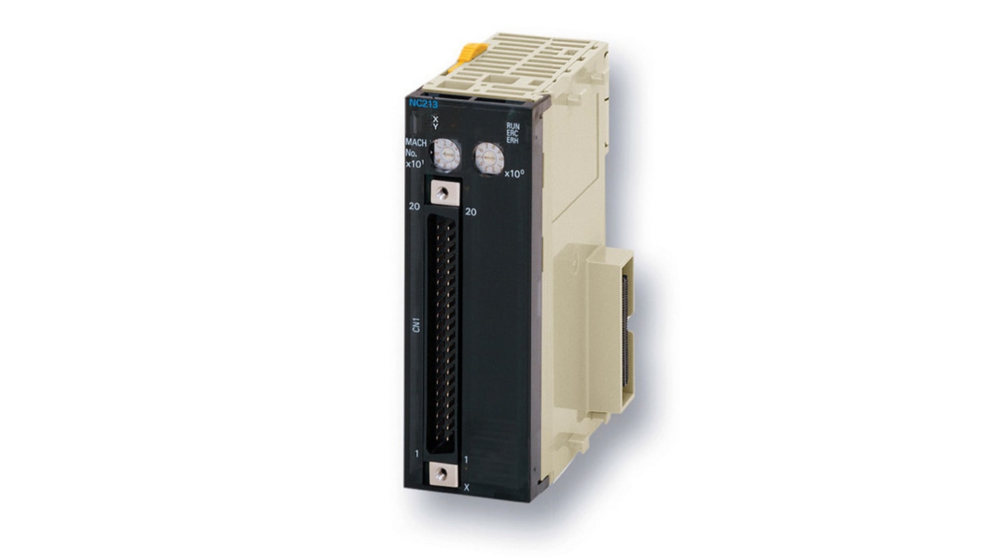 Regolatore logico Omron CJ1W-NC213, 2 ingressi, supporto per 100 punti di posizionamento, compatibile con CX-Position.