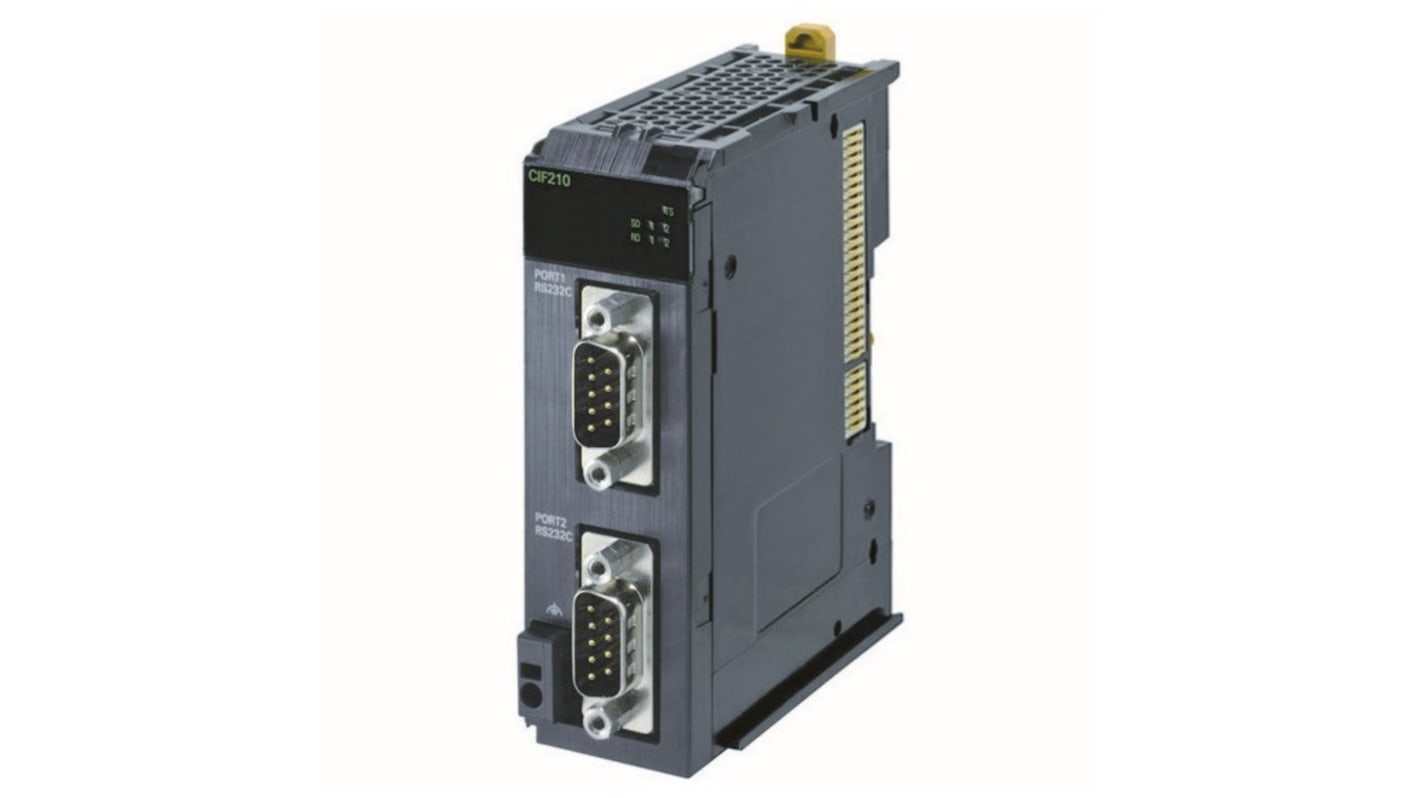 Omron NX-CIF210, modulo di comunicazione per controller Sysmac, interfaccia seriale, 12 mm di larghezza, con connettore D-Sub.