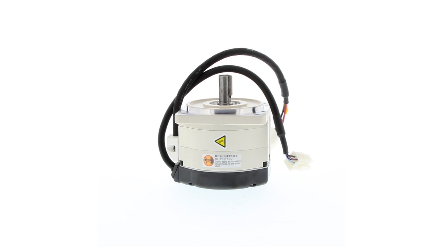 Servomotore monofase Omron R88M-GP10030H-S2, 100 W, 230 V, coppia 0,32 Nm, velocità 3000 giri/min, encoder incrementale, IP65.