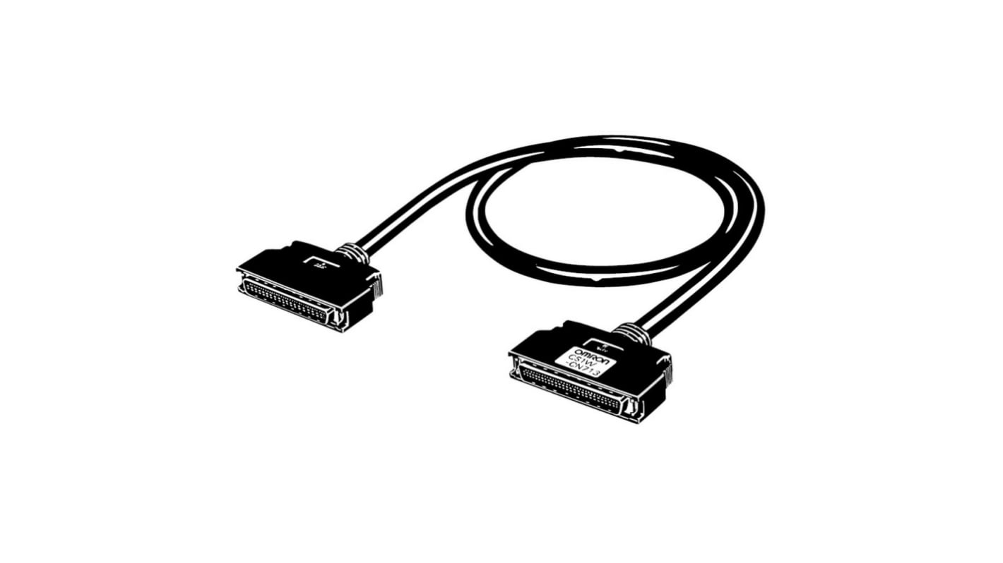 Cavo bus di espansione Omron CS1W-CN713 per Unità i/O, lunghezza 70 cm, compatibile con serie NJ/CJ/CS.