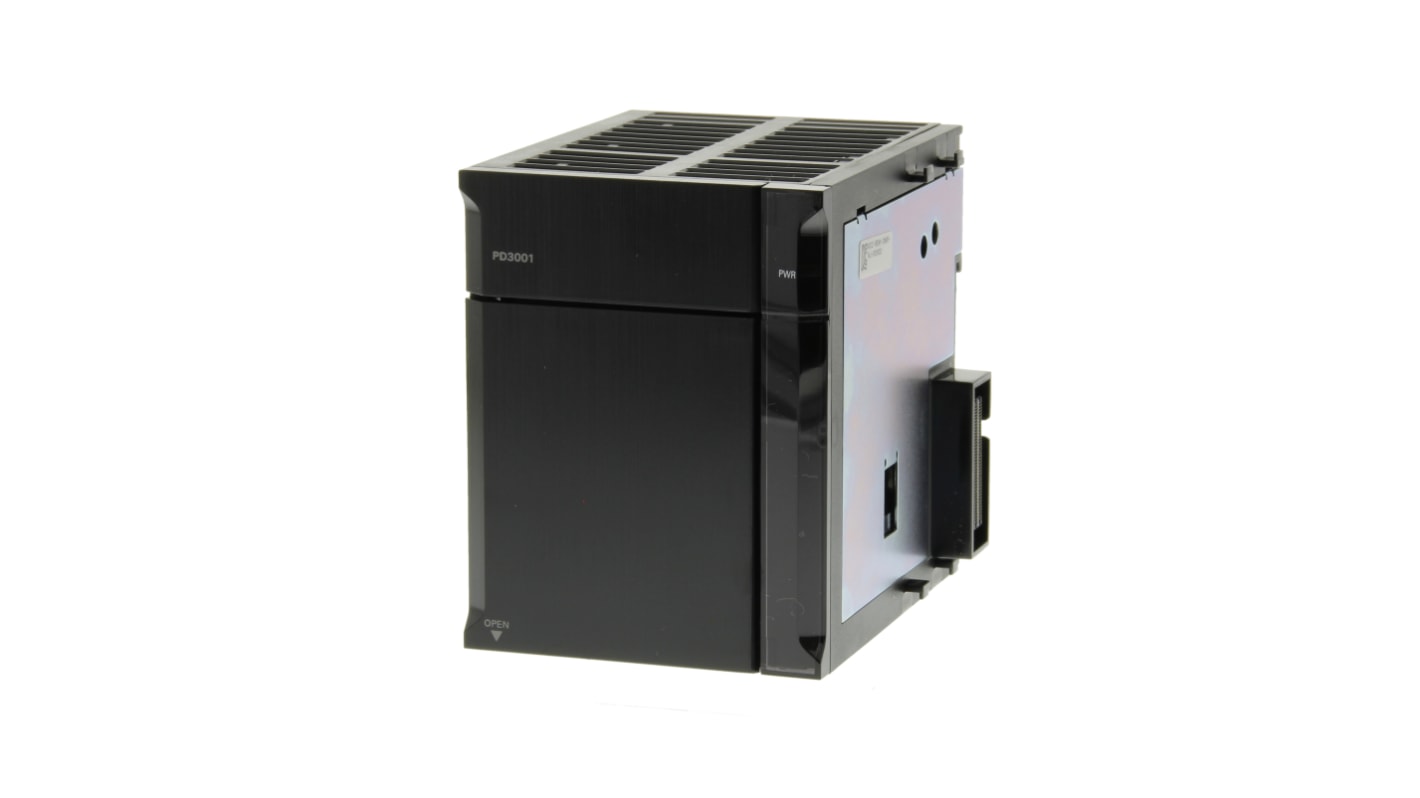 Unità di alimentazione Omron NJ-PD3001 da 30 W, compatibile con rack CPU e di espansione Serie NJ/NX.