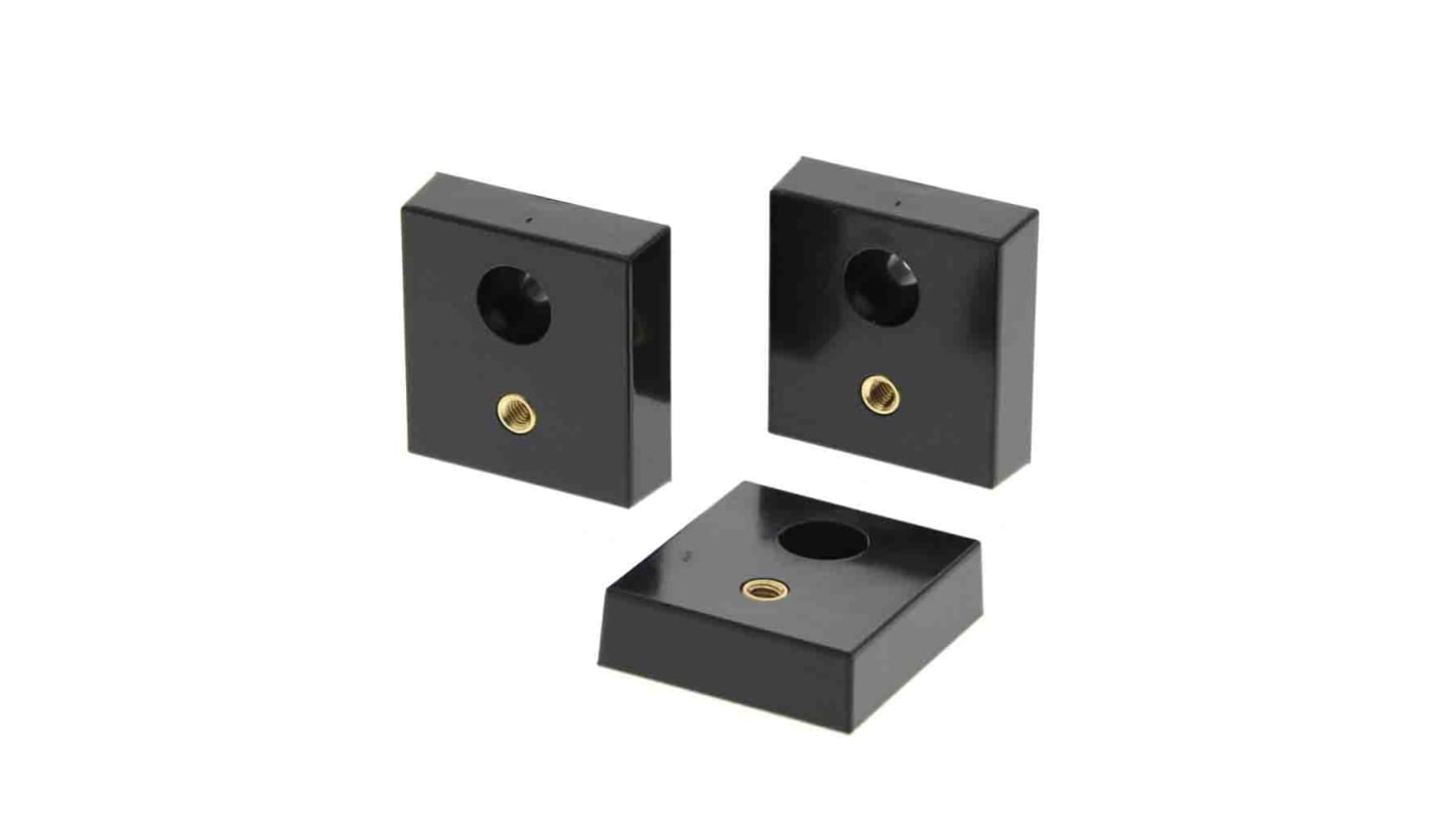 Omron NX-AUX01, kit di distanziali di isolamento per guida DIN, set di 3 pezzi per la Serie NX, per isolare il pannello di controllo dal terminal slave EtherCAT.