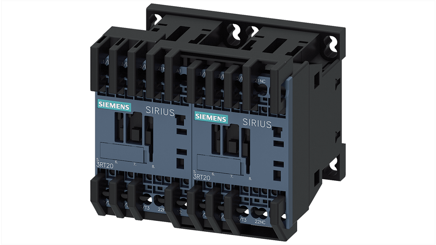 Teleinvertore Reversibile Siemens 3RA2315-8XB30-2AP0, 3 poli, 7 A, 3 kW, montaggio su guide DIN, approvato IEC e UL/CSA.