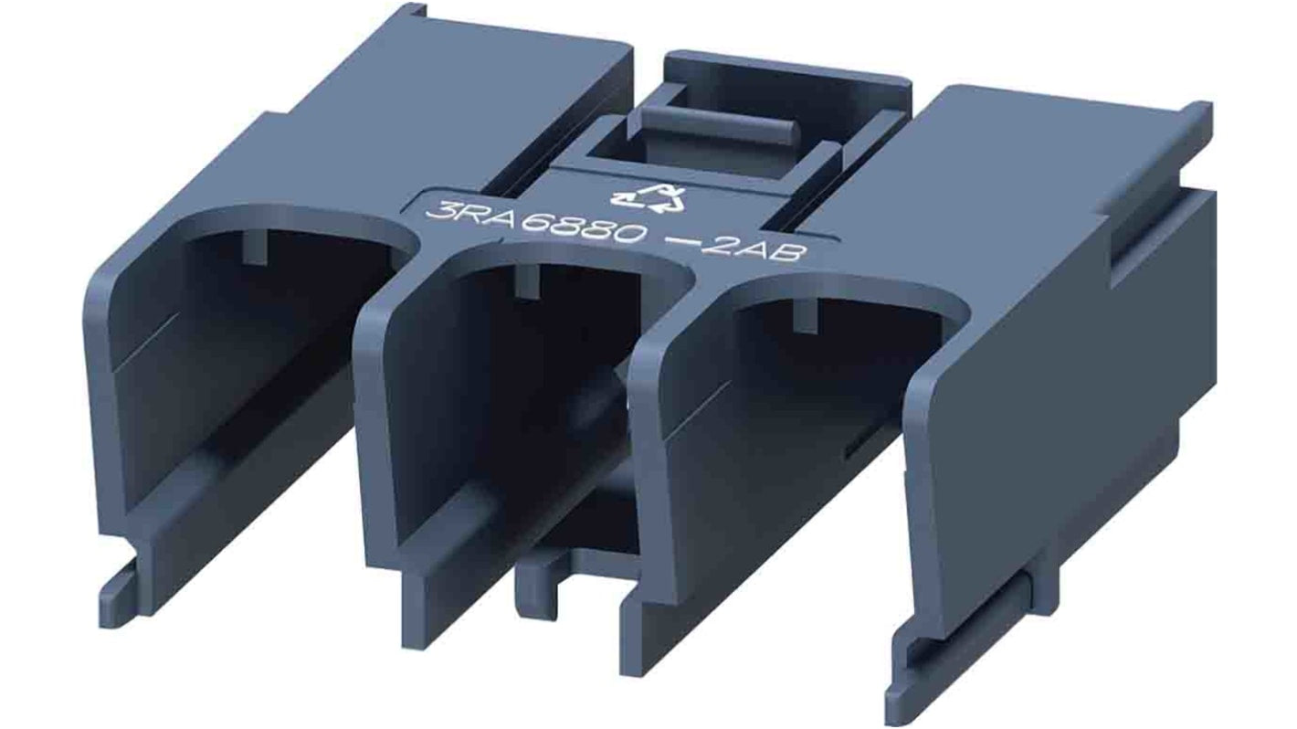 Coperchio morsetto contattore Siemens 3RA6880-2AB, compatibile con sistema modulare Sirius, per 3Ph.