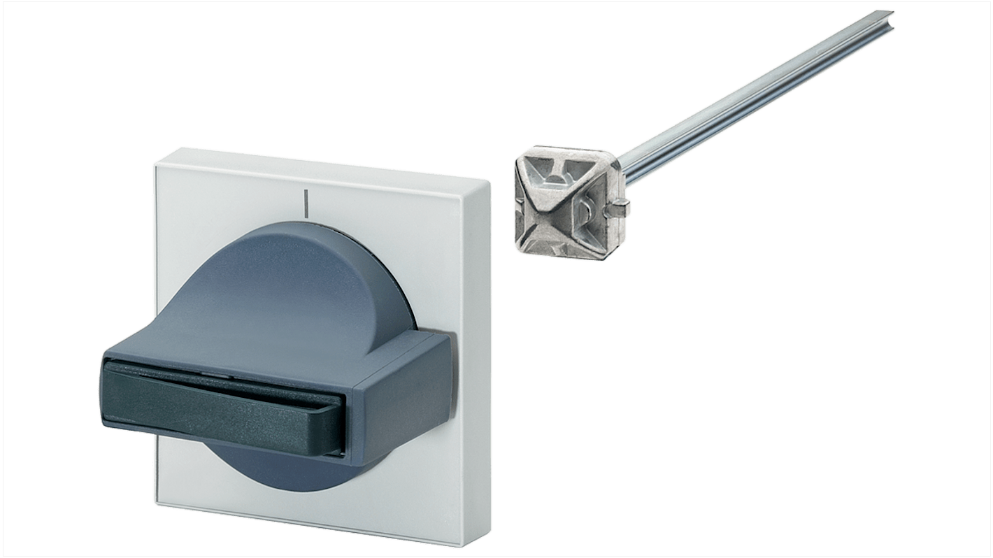 Siemens 8UC7161-1BB10, meccanismo per maniglie blu, accessorio per sezionatore 3 poli, compatibile con alberi 6x6 mm.