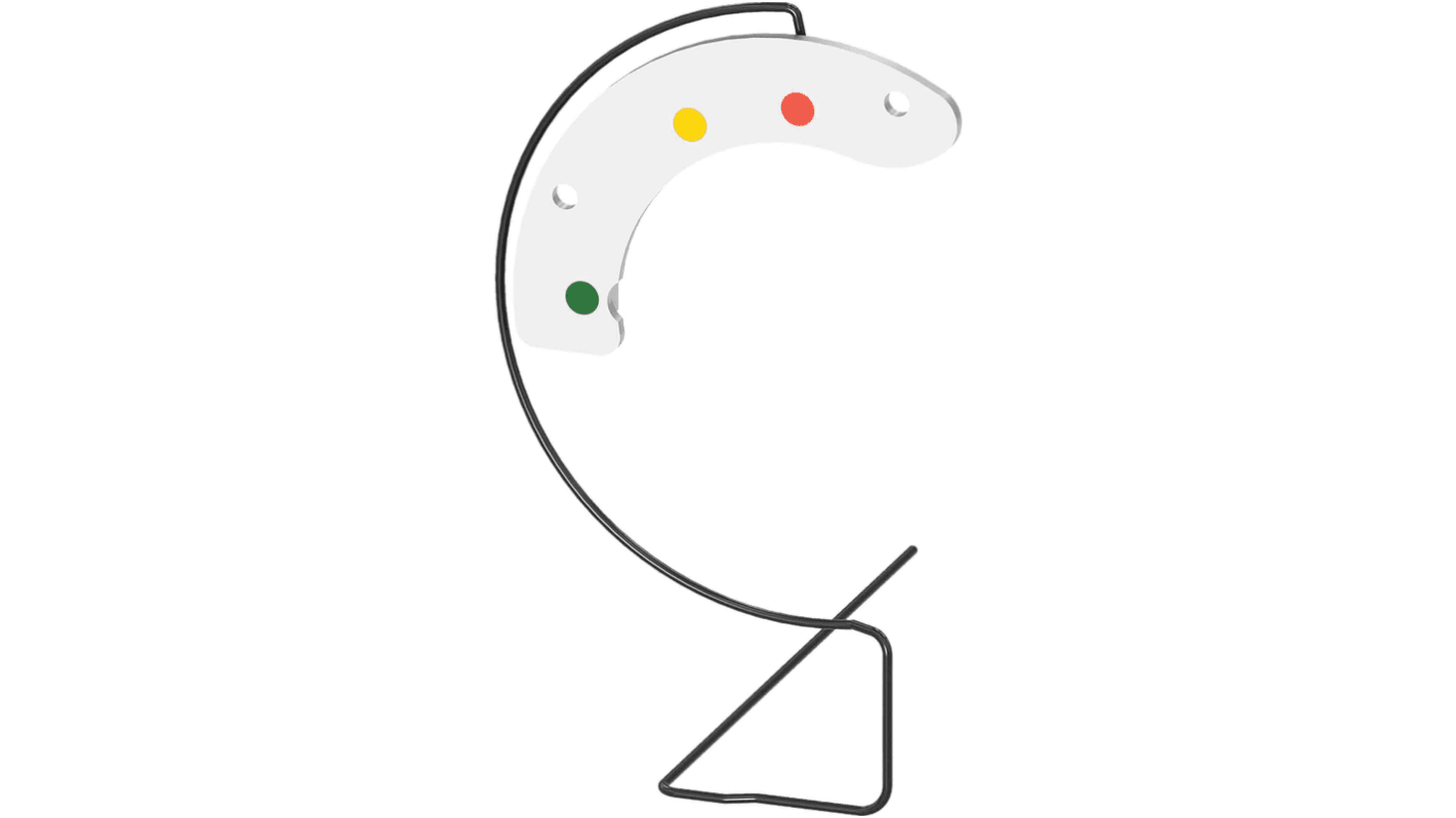 Kit di montaggio Siemens 8UD1900-0KA10 per rotazione diretta, compatibile con 3VA F, lunghezza filo 0,5 mm.