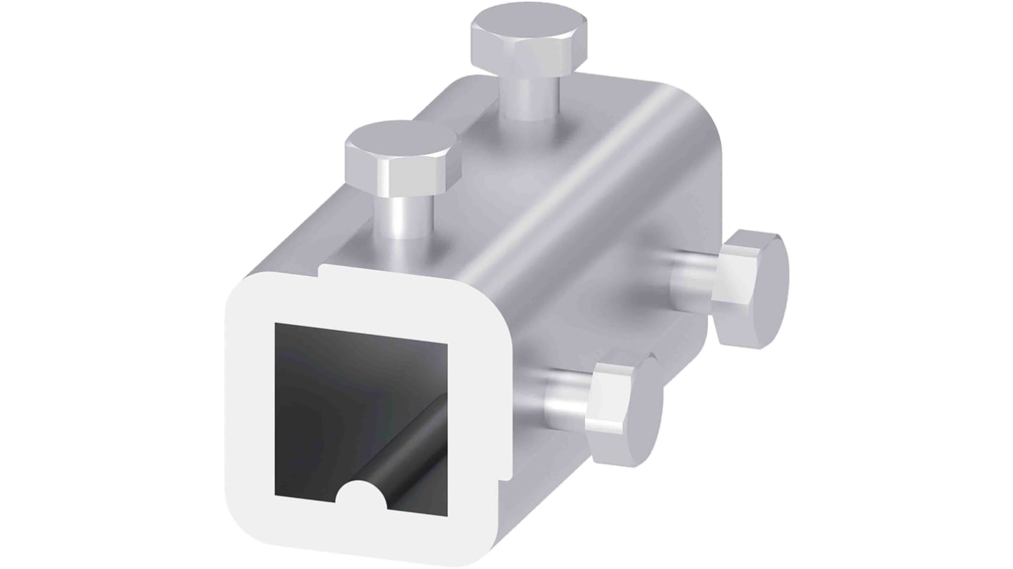 Set di connessione Siemens 8UD1900-4DA00 per 3VA1/2 e 3VA5/6, dimensioni 12x12 mm, compatibile con automazione industriale.