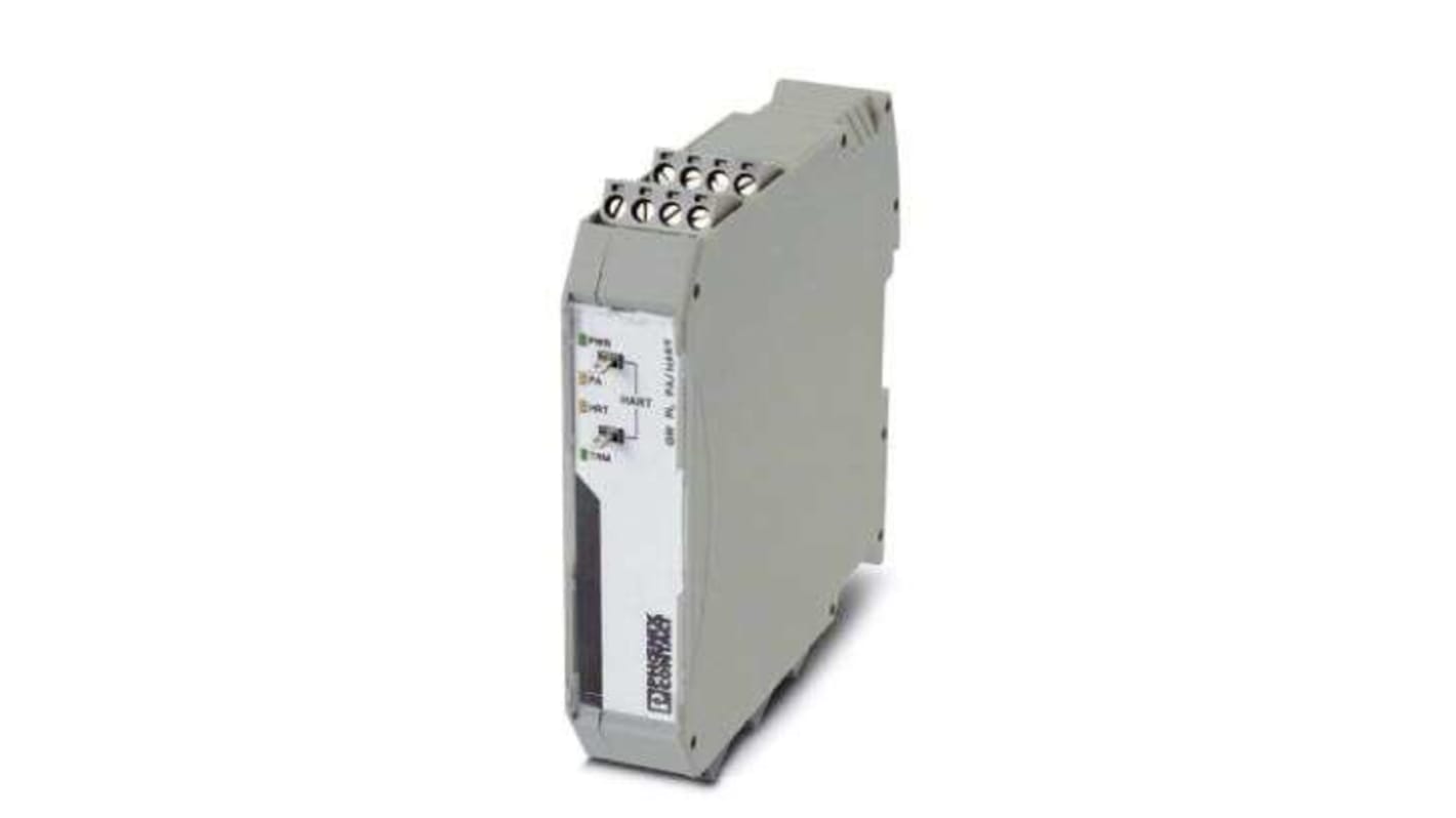 Phoenix Contact 2316361, convertitore HART per PROFIBUS PA, grado di protezione IP20, temperatura operativa -40 a 85 °C.