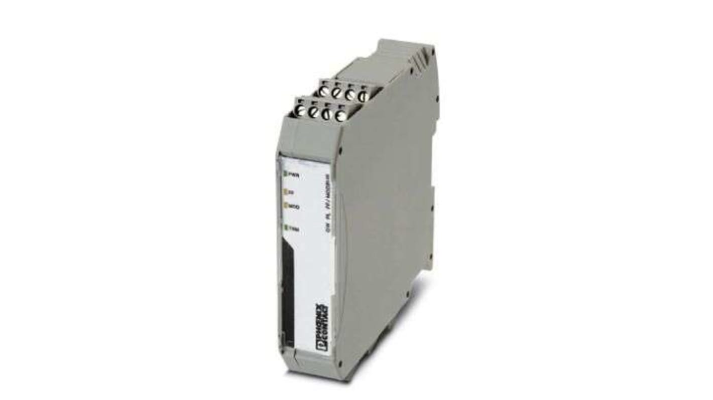Convertitore Phoenix Contact 2316363 per Bus di campo FOUNDATION Modbus/RTU, colore grigio, grado di protezione IP20.