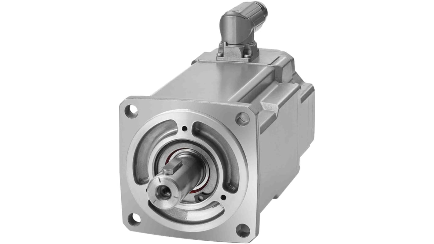 Servomotore Sincrono Siemens 1FK2104-5AK00-0MA0, 1,07 kW, 6000 rpm, montaggio a flangia, grado di protezione IP64.
