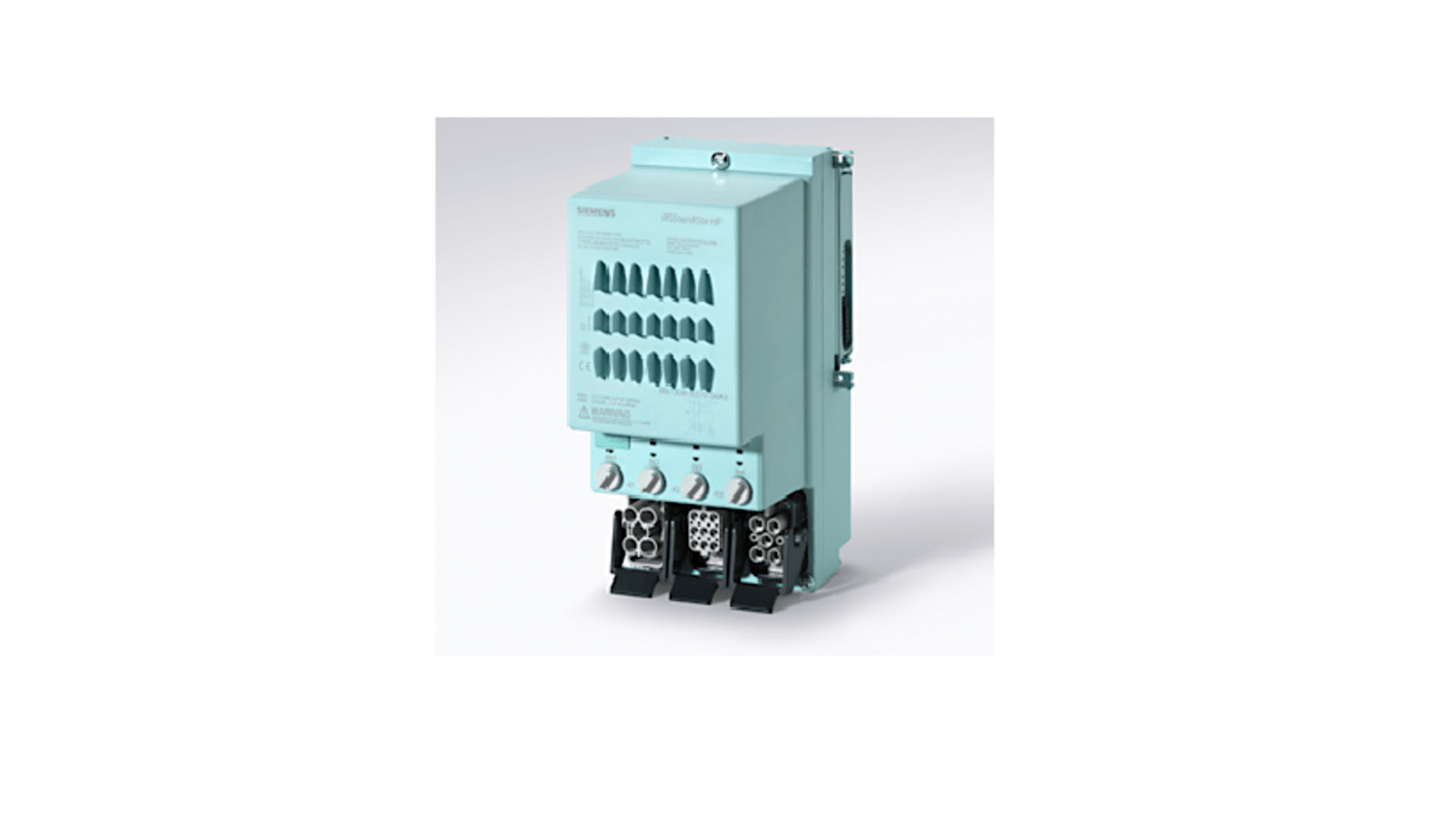 Starter per motore manuale Siemens 3RK1304-5KS70-3AA0, potenza 0,9 kW, tensione 400 V, grado di protezione IP65.