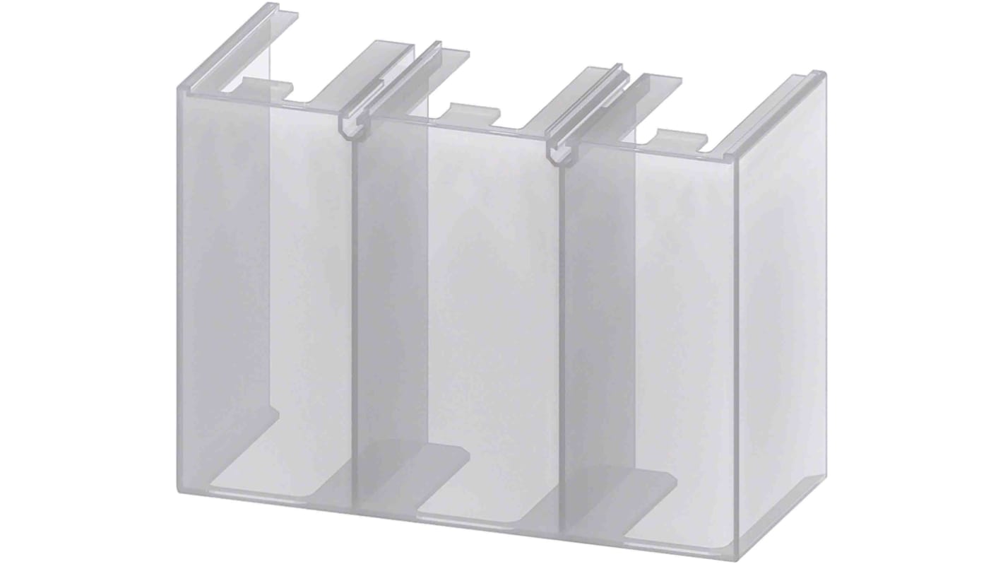 Coperchio Siemens 3RW5984-0TC20 per ventola, compatibile con 3RW55/52 misura 4, per protezione e funzionalità.