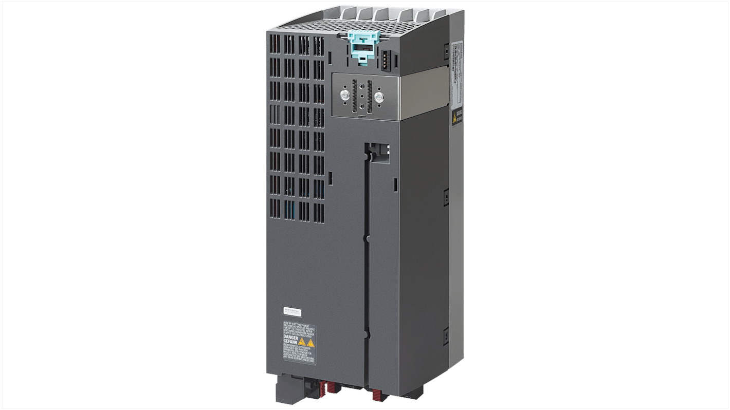 Modulo di alimentazione Siemens 6SL3210-1PE23-3AL0: 15 kW, 480 V c.a., 3 fasi, 200Hz, ideale per motori c.a. trifase.