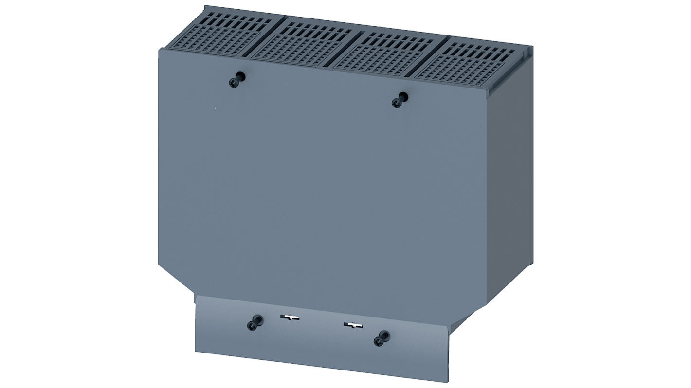 Coperchio Siemens 3VA9164-0KB05 per interruttori automatici scatolati 3VA. Tecnologia di connessione a 4 pin, certificazione EAC.