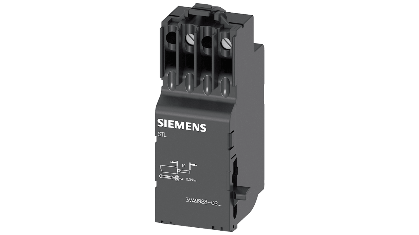 Cavo di prolunga Siemens 3VA9988-0BL30 COM060 4m per interruttori automatici 3VA-line - IP20, design innovativo, profondità 31,2 mm.