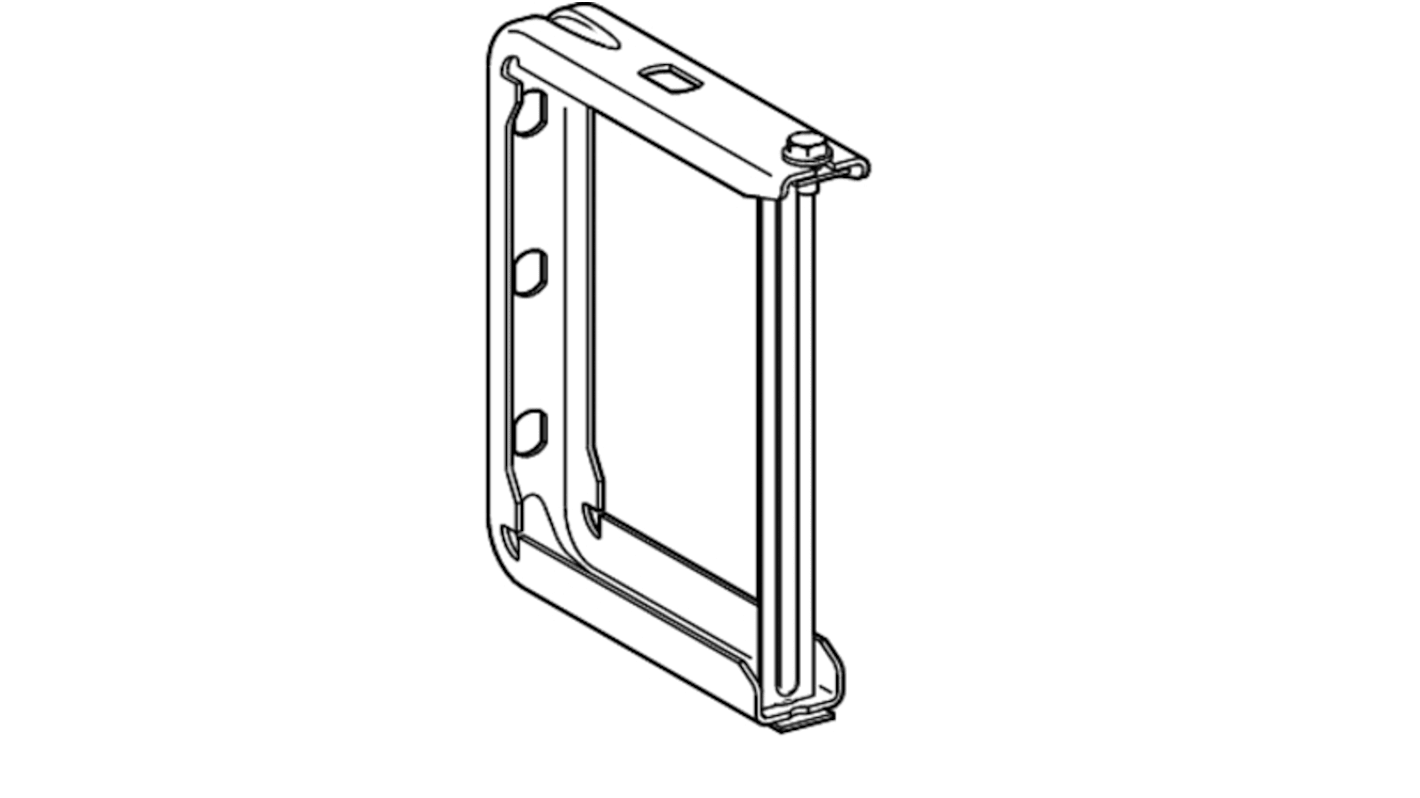 Staffa Schneider Electric KSB1000ZF1 per KS, 151x181.5mm - Prodotto Green Premium senza mercurio, ideale per montaggio e stoccaggio.