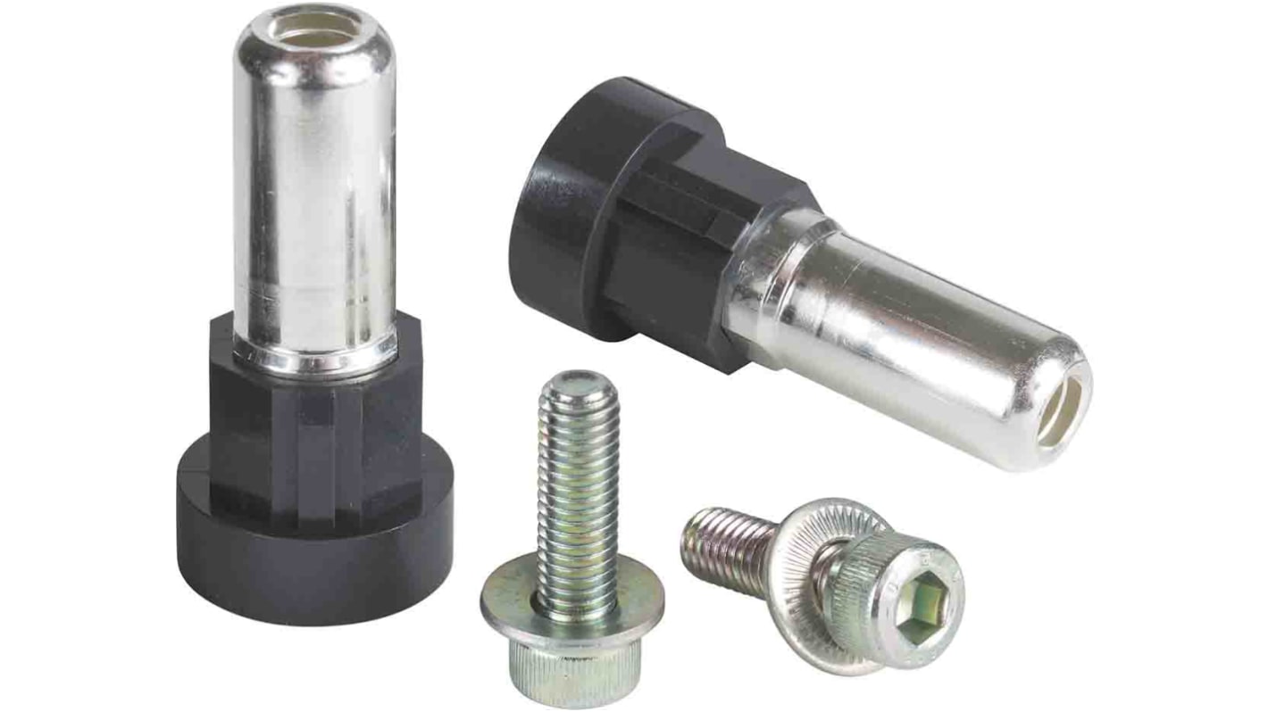 Connettore di alimentazione Schneider Electric LV432518 per interruttore automatico c.c. NSX compatto, corrente nominale fino a 630A, venduto in set di 2.