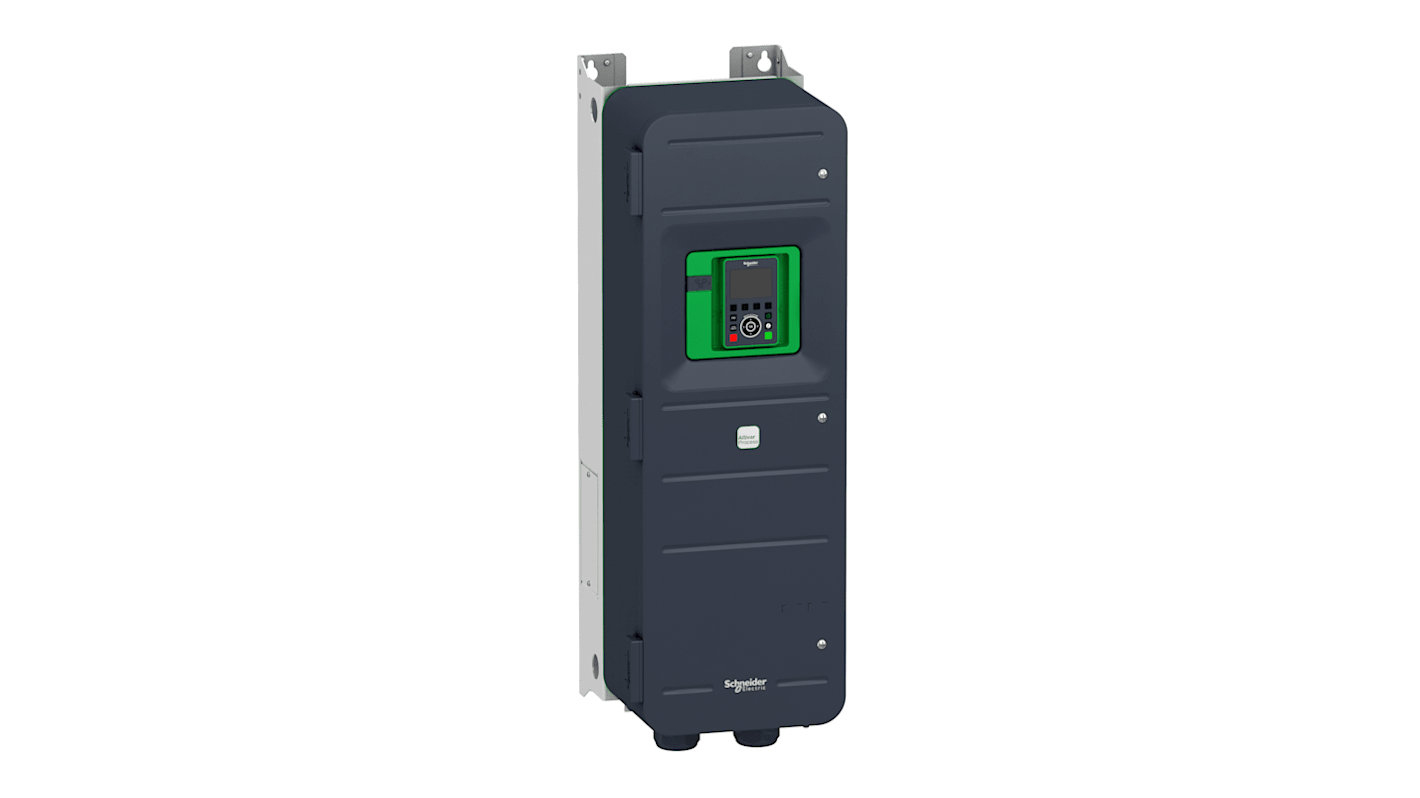 Avviatore a velocità variabile Schneider Electric ATV650D55N4, potenza 55 kW, 480 V, 84,2 A, IP54, comunicazione Modbus.