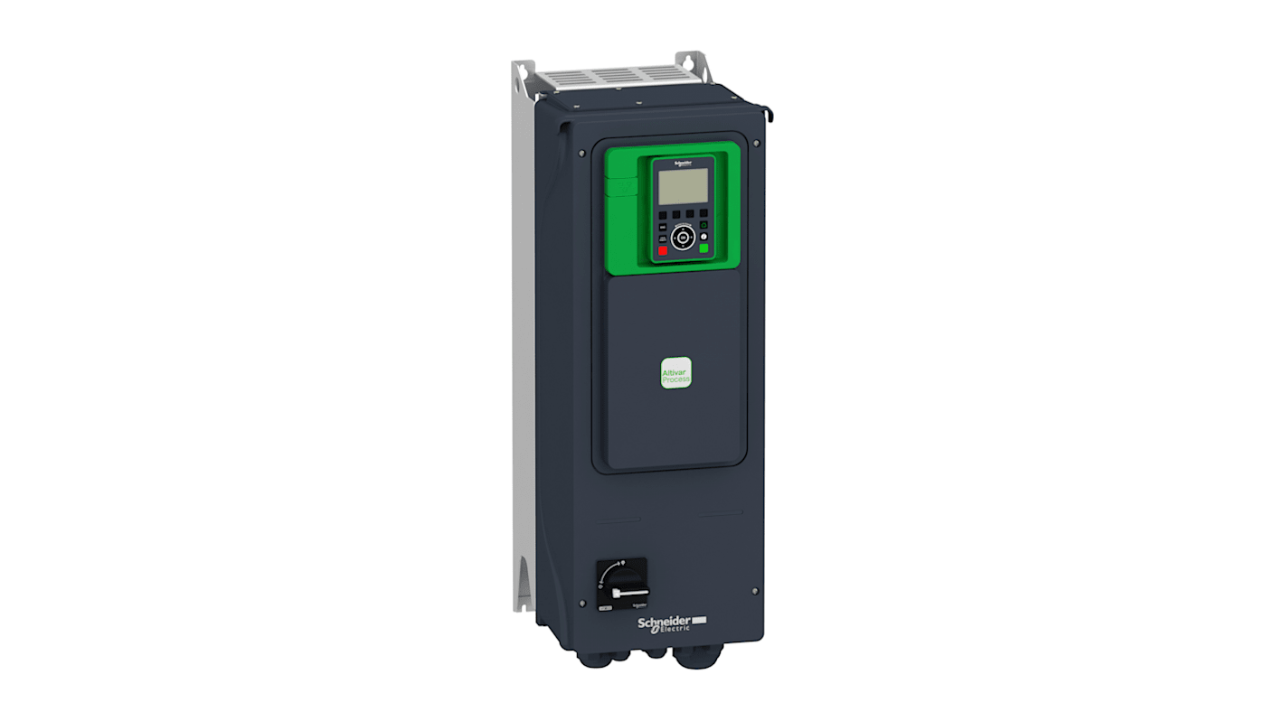 Avviatore a velocità variabile Schneider Electric ATV650U15N4E, potenza 1,5 kW, tensione 480 V, grado di protezione IP55.