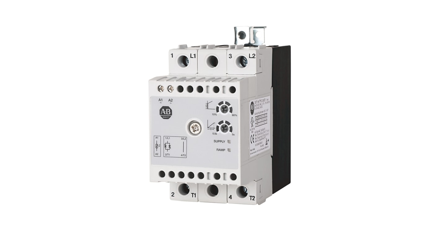 Starter DOL Rockwell Automation 154-SP1C16NAR, 1 fase, 16 A, 0,75-1,5 kW, protezione IP20, per motori a induzione.