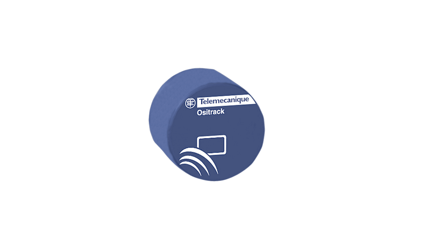 Lettore codici a barre Telemecanique Sensors XGHB123345, design cilindrico M12, connessione wireless, grado di protezione IP68.