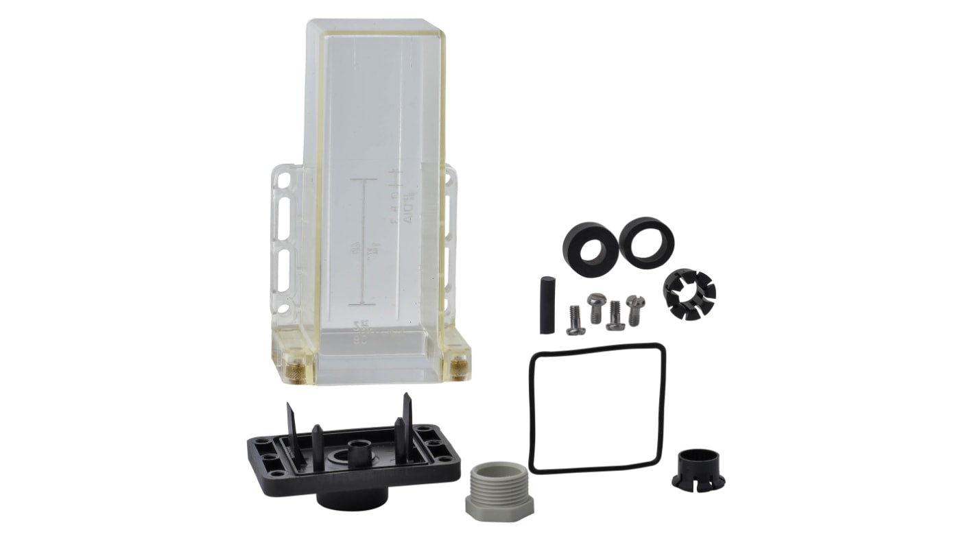 Copertura esterna Telemecanique Sensors XSCZ01 per sensori XS7, XS8 e XT7, dimensioni 40x40x117mm, grado di protezione IP68.