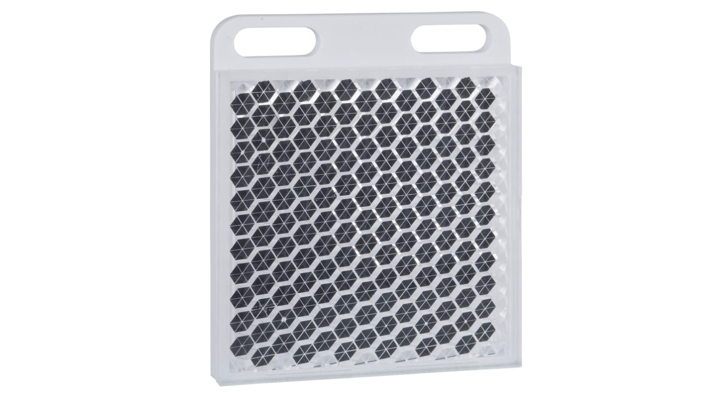 Riflettore Telemecanique Sensors XUY1111, accessorio compatibile con sensori serie XUY, privo di mercurio.