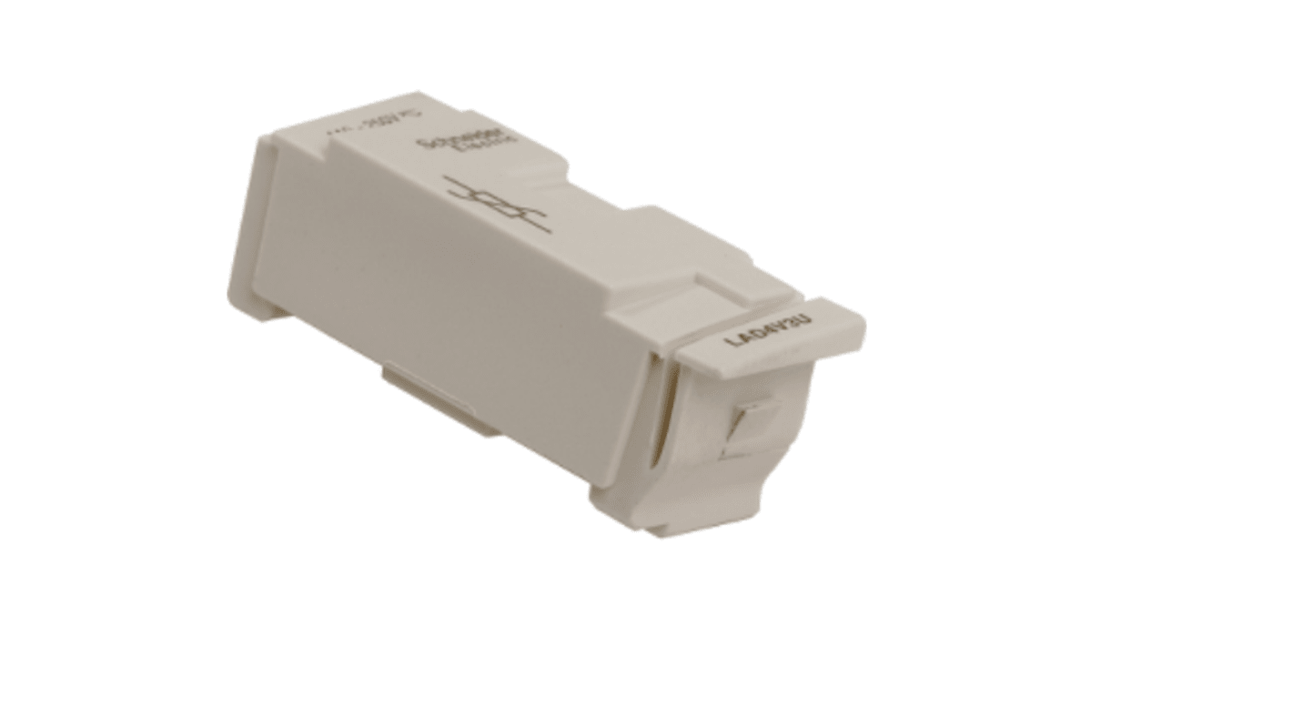 Diodo soppressore Schneider Electric LAD4V3U per contattori LC1D40A-D80A e LC1DT60A-DT80A, montaggio a clip, tensione 110-250V.