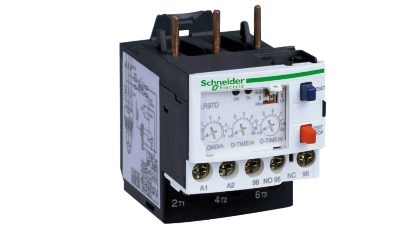 Relè di sovraccarico Schneider Electric LR97D25B, 5-25 A, 24 V c.c., compatibile con TeSys.