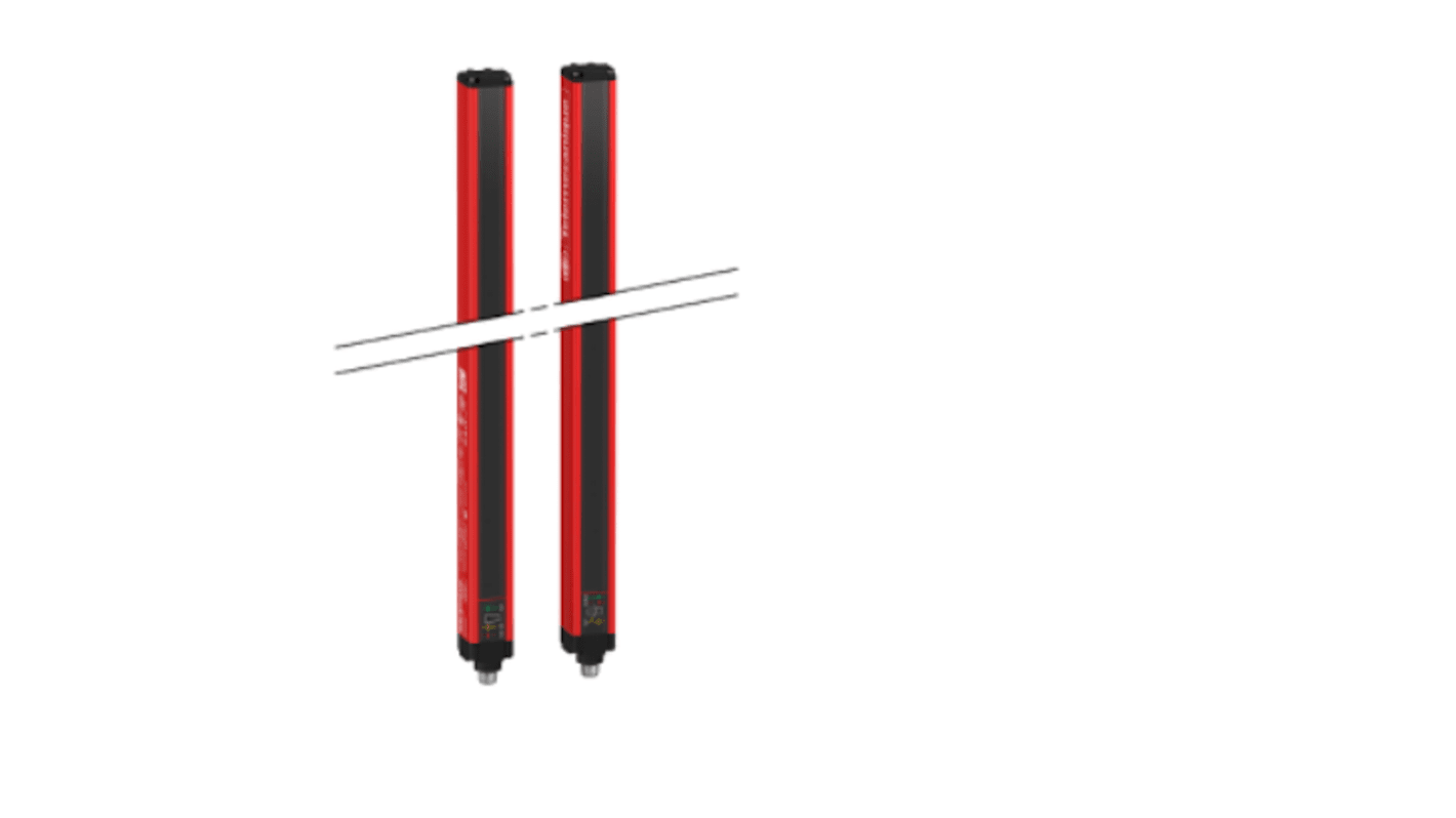 Telemecanique Sensors XUSL4E30H151N, barriera fotoelettrica tipo 4, 76 fasci, risoluzione 30mm, altezza protetta 1510mm.