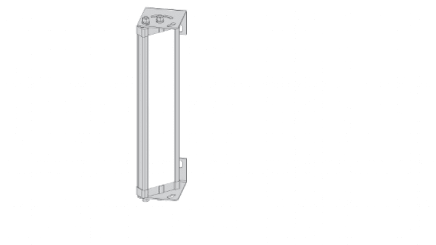 Adattatore specchio 90° Telemecanique Sensors XUSZMD091 per barriere fotoelettriche, compatibile con XUSL.E...91, per montaggio a 1600 mm.