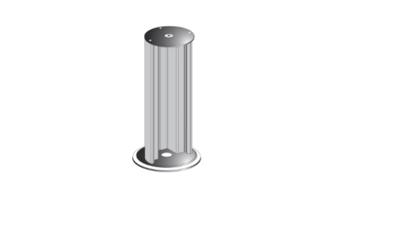 Colonna di fissaggio Telemecanique Sensors XUSZSC138 per barriere fotoelettriche, altezza 1330 mm, compatibile con DA XUSL.E...76 a XUSL.E...106.