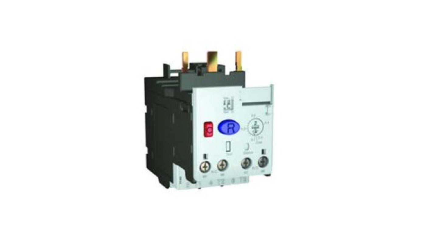 Relè di sovraccarico elettronico Rockwell Automation 193-1EEFD, 1 N/C + 1 N/A, gamma corrente 11-55 A, reset manuale.