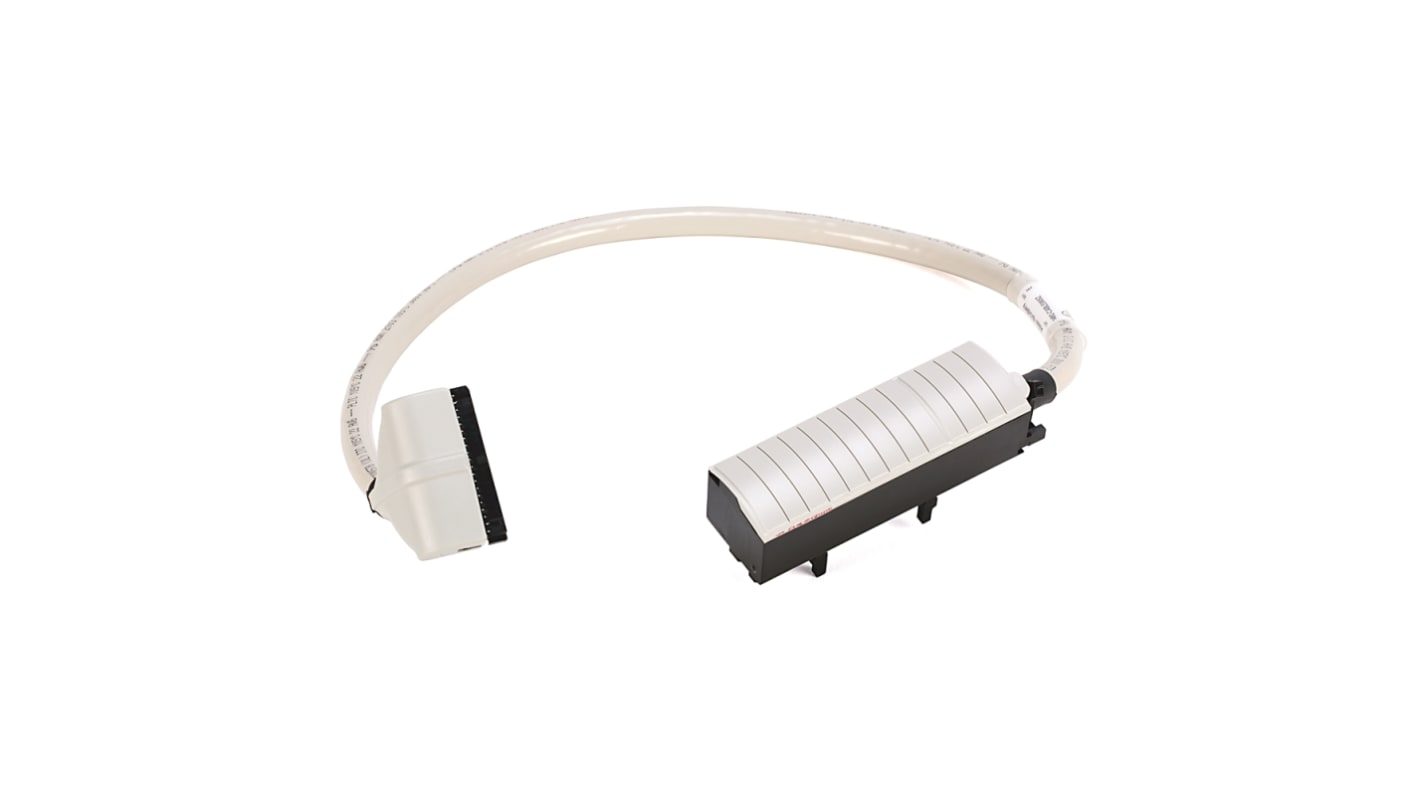 Cavo connettore Rockwell Automation 1492-CABLE005X, lunghezza 0,5 metri, compatibile con SLC 500 e ControlLogix.