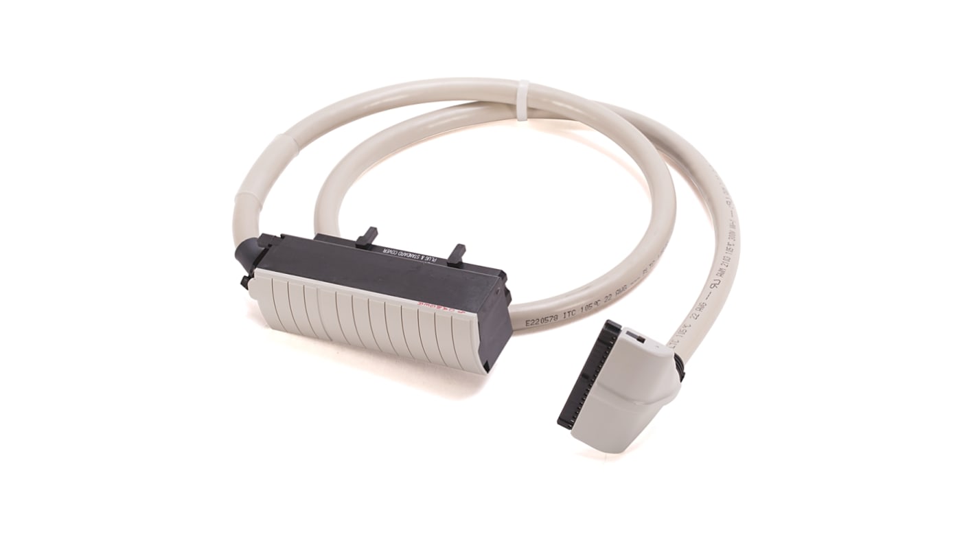 Cavo connettore Rockwell Automation 1492-CABLE010Y, lunghezza 1,0 metri, compatibile con SLC 500 e ControlLogix.
