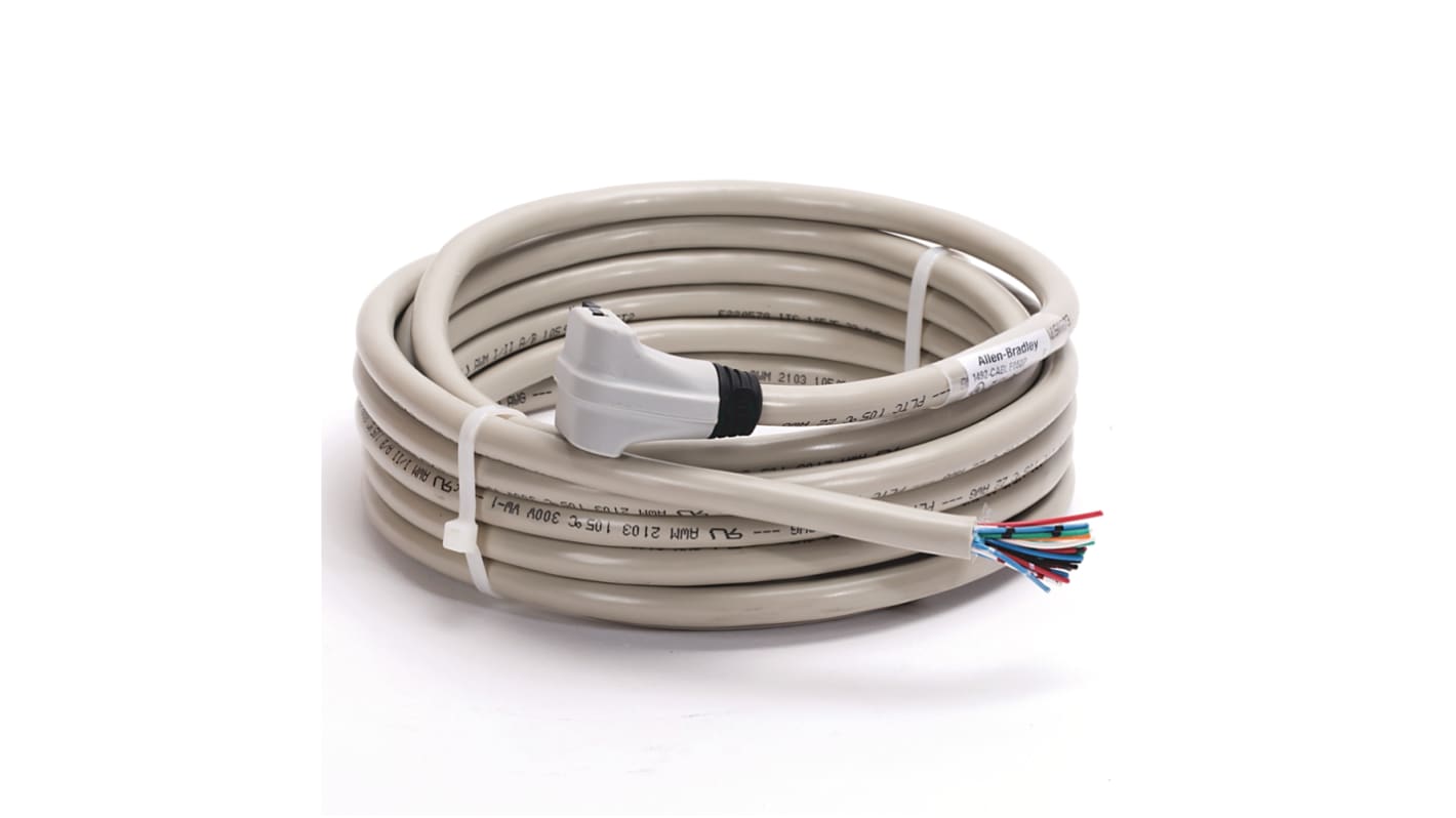 Cavo connettore Rockwell Automation 1492-CABLE050P, lunghezza 5 metri, compatibile con SLC 500, ControlLogix e CompactLogix.