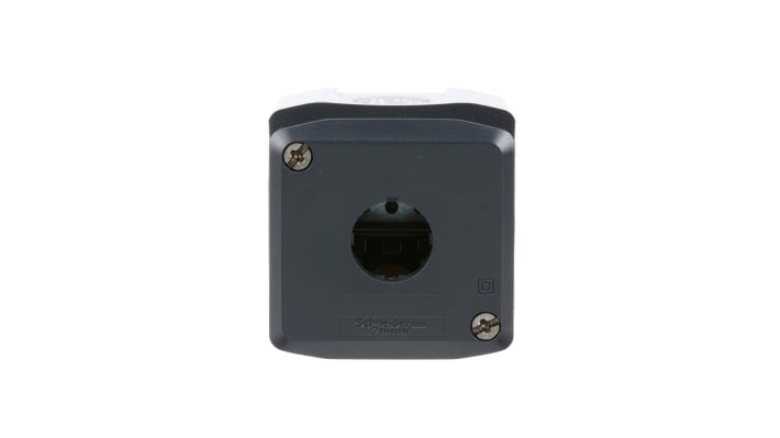 Contenitore stazione di controllo Schneider Electric XALD01H7, grigio chiaro, IP66/IP67/IP69, per unità XB5 Ø 22 mm.