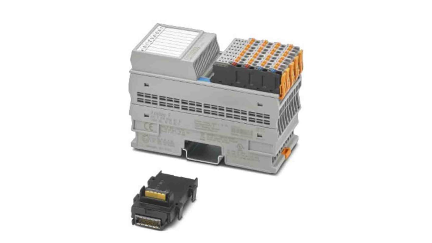 Modulo I/O Phoenix Contact 1052427 per Axioline F, 16 ingressi digitali NAMUR, compatibile con sensori secondo EN 60947-5-6.