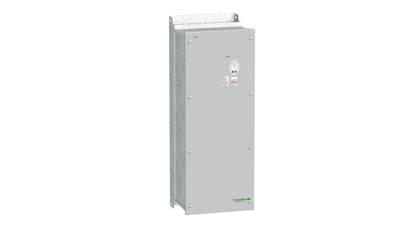 Avviatore a velocità variabile Schneider Electric ATV212WD55N4, potenza 55 kW, tensione 480 V, grado di protezione IP55.