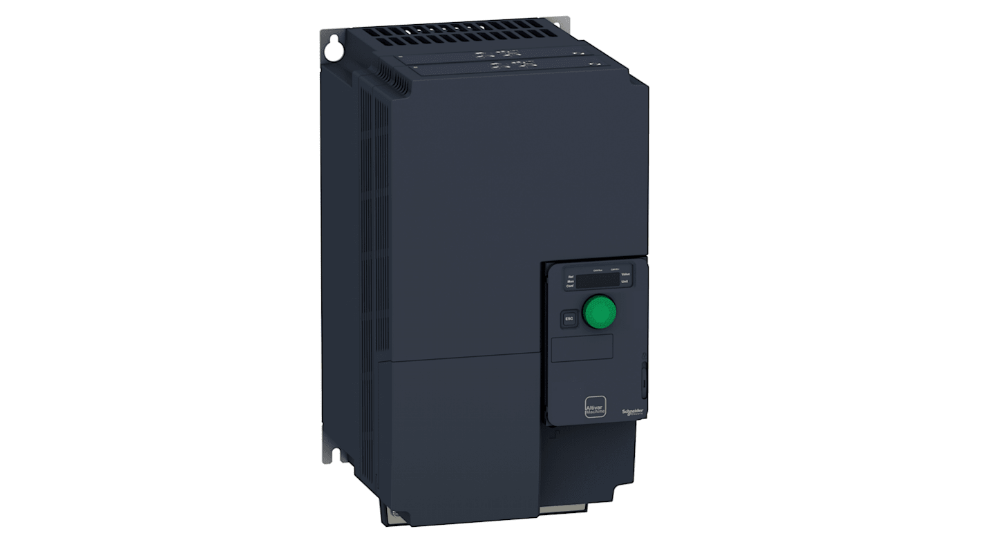 Avviatore a velocità variabile Schneider Electric ATV320D15M3C, 15 kW, 240 V, 3 fasi, IP20, con comunicazione CANopen e Modbus.