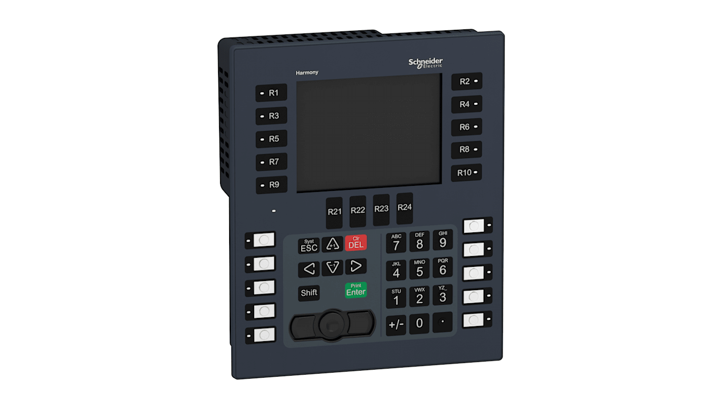Schneider Electric HMIGK2310, display HMI touch screen LCD TFT da 5,7 pollici, risoluzione 320 x 240 pixel, progettato per applicazioni avanzate.