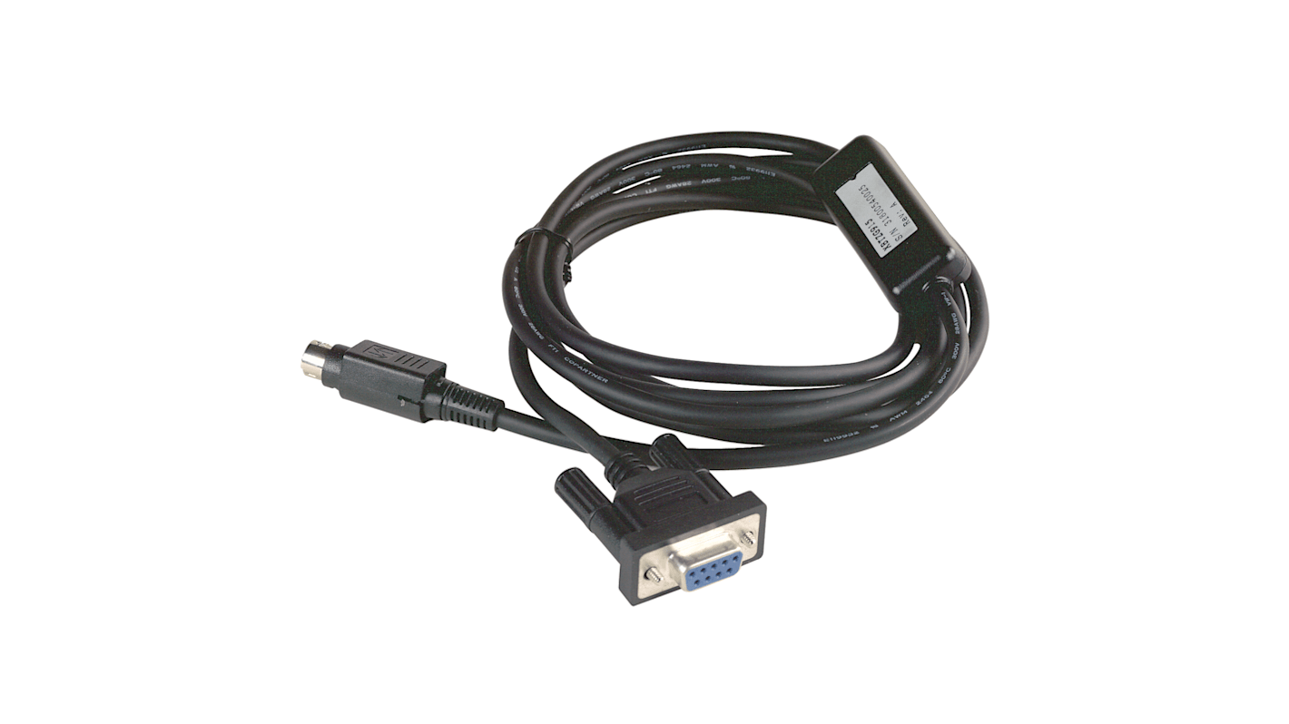 Adattatore per HMI Schneider Electric XBTZG909, compatibile con Harmony XBTGTW, cavo di 200 mm, privo di mercurio.